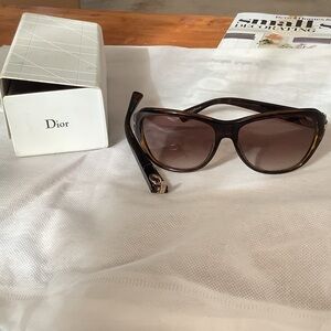 Dior Tortoiseshell Sunglasses with Brown Gradient Lenses